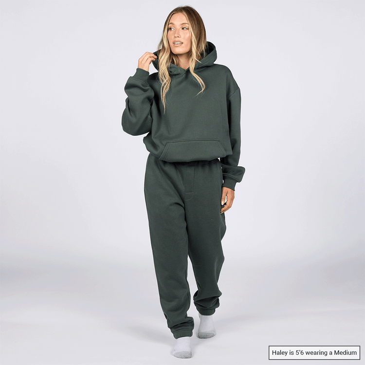 (New) Weighted Hoodie - Cilantro