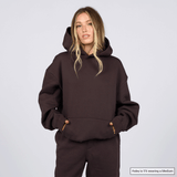 (New) Weighted Hoodie - Coffee
