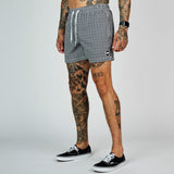 (New) Houndstooth Shorts - White