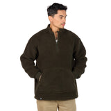(New) Sherpa Quarter Zip - Olive