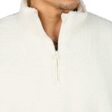 (New) Sherpa Quarter Zip - Bone