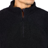 (New) Sherpa Quarter Zip - Black