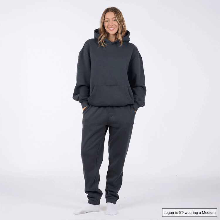 (New) Weighted Hoodie - Gray
