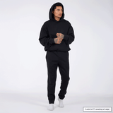 (New) Weighted Hoodie - Black