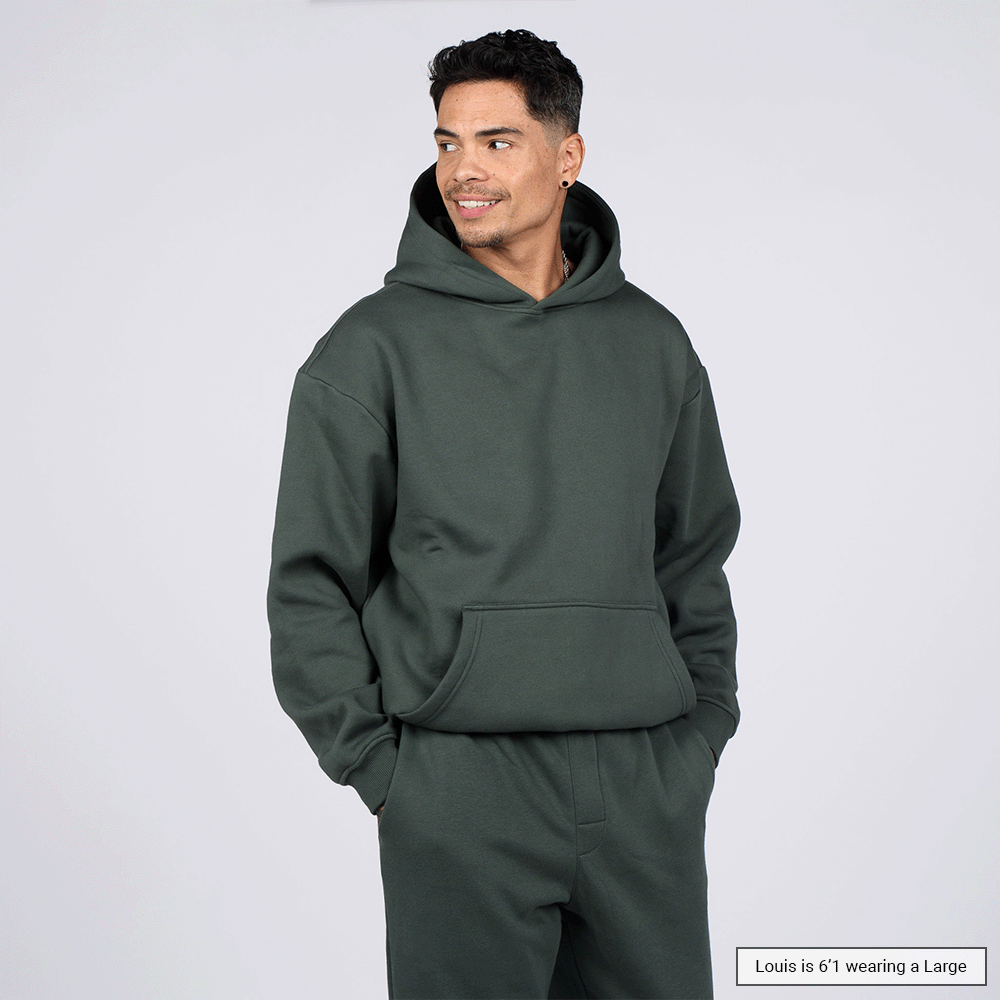 (New) Weighted Hoodie - Cilantro