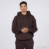 (New) Weighted Hoodie - Coffee