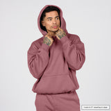 (New) Weighted Hoodie - Berry