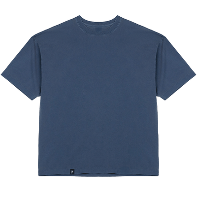 (New) Drop Shoulder Tee - Navy