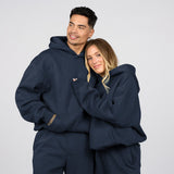 (New) Weighted Hoodie - Navy