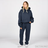 (New) Weighted Hoodie - Navy