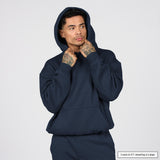 (New) Weighted Hoodie - Navy