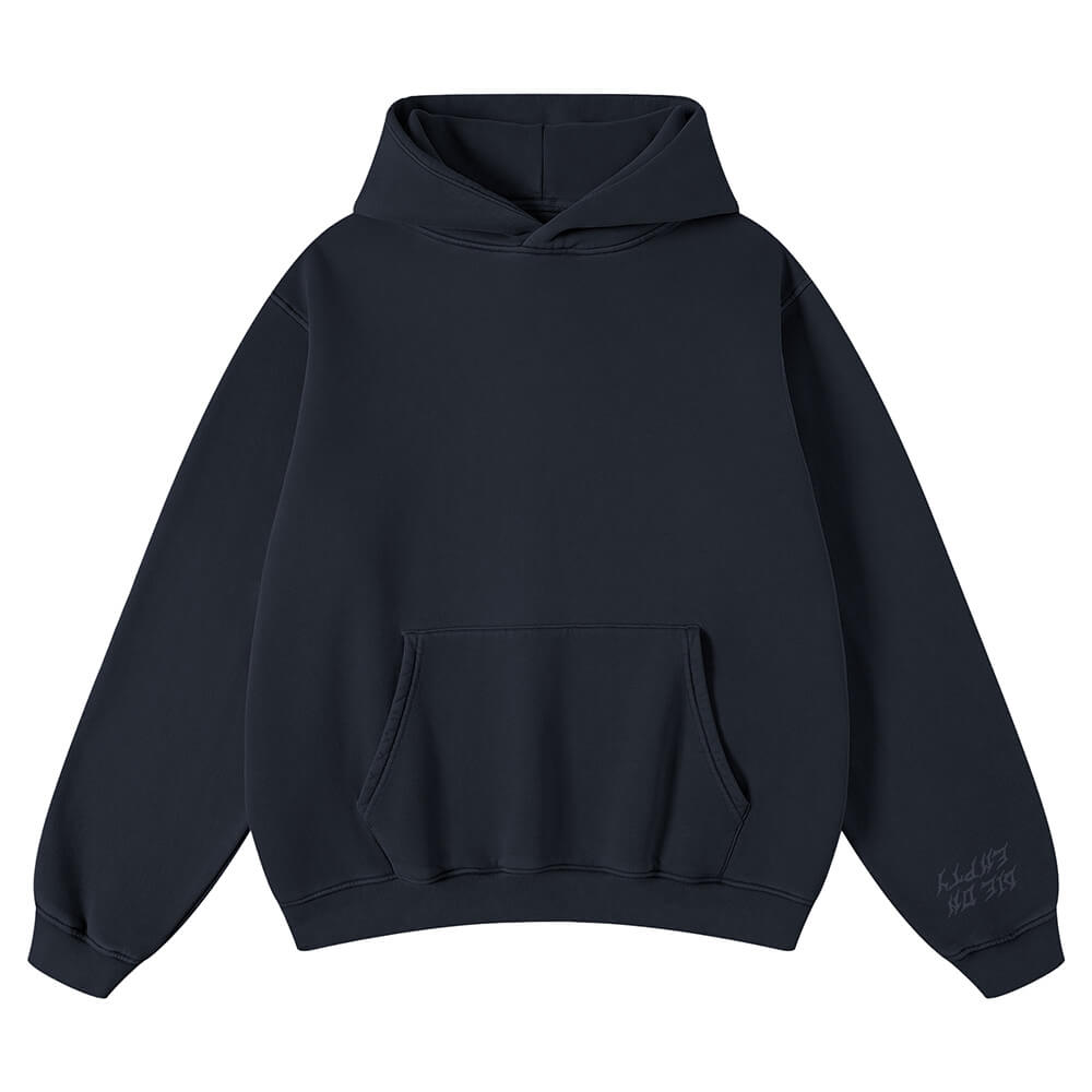 (New) Weighted Hoodie - Navy