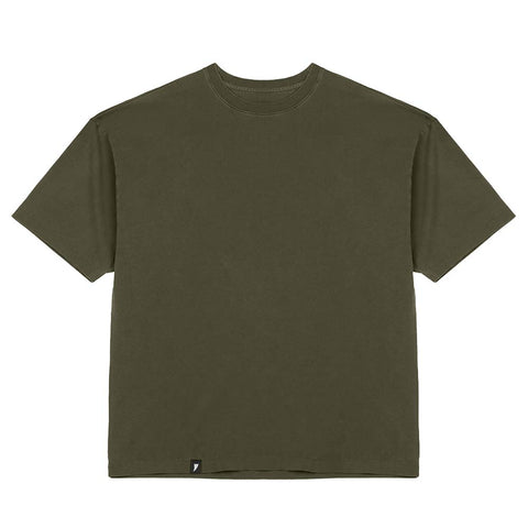 (New) Drop Shoulder Tee - Olive