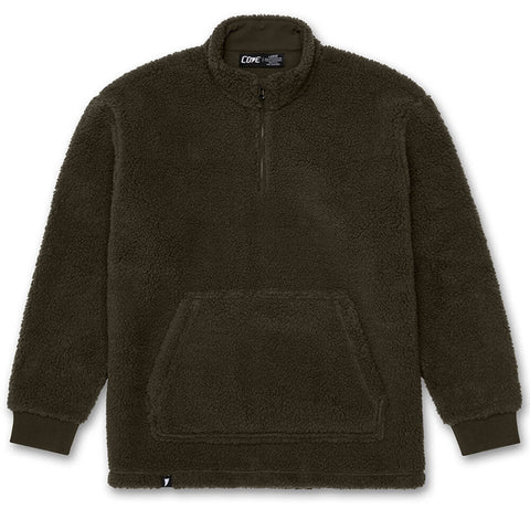 (New) Sherpa Quarter Zip - Olive