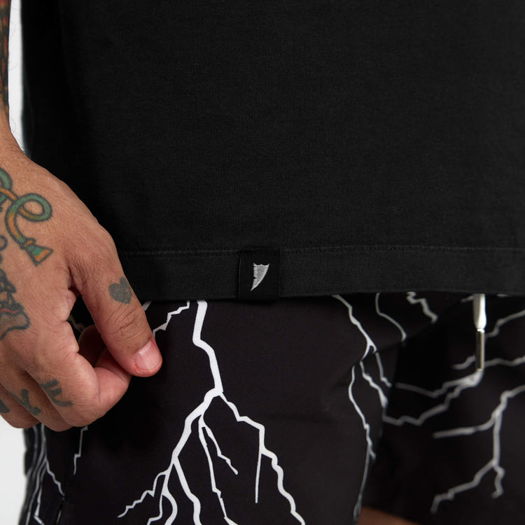 (New) Heavyweight Tee - Jet Black