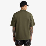 (New) Drop Shoulder Tee - Olive