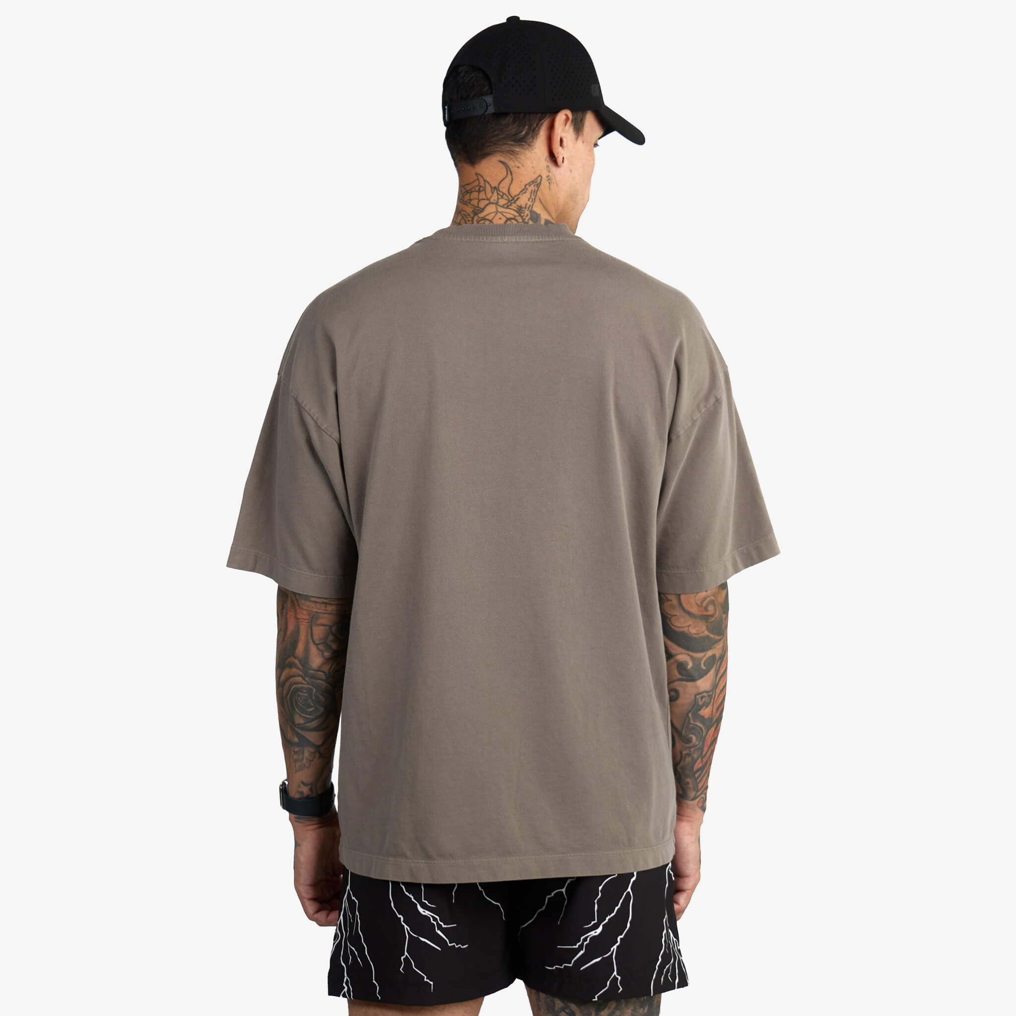 (New) Drop Shoulder Tee - Sand