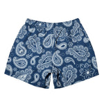 (New) Paisley Shorts - Blue