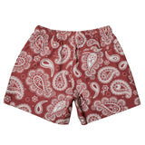 (New) Paisley Shorts - Red
