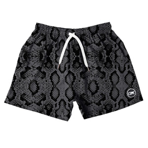 New) Snakeskin Shorts - Black – Cove USA