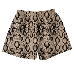 New) Snakeskin Shorts - Sand – Cove USA