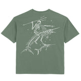 Swordfish Stallion Tee - Moss