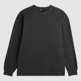 (New) Waffle Knit Thermal - Charcoal