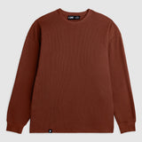 (New) Waffle Knit Thermal - Rust