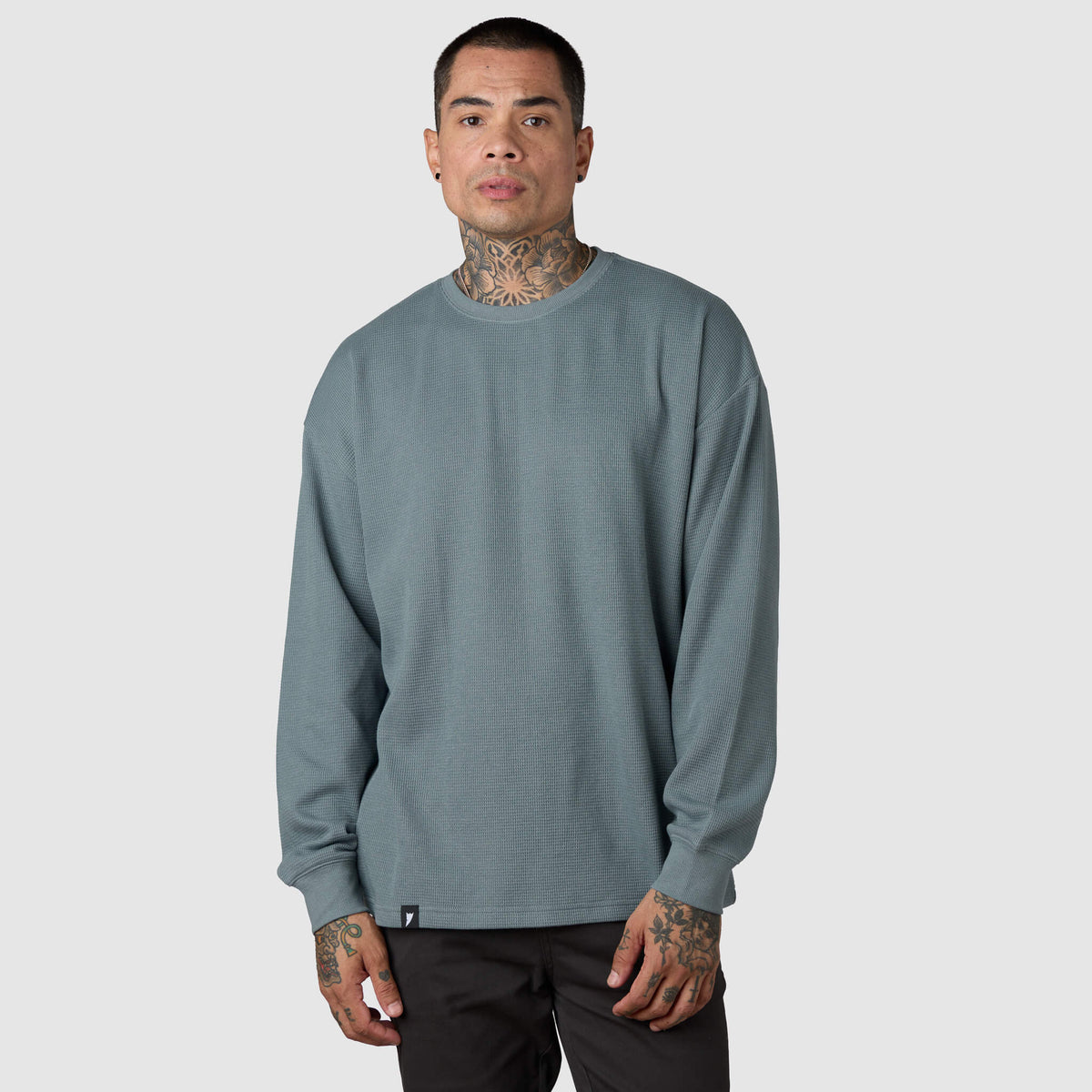 (New) Waffle Knit Thermal - Saltwater