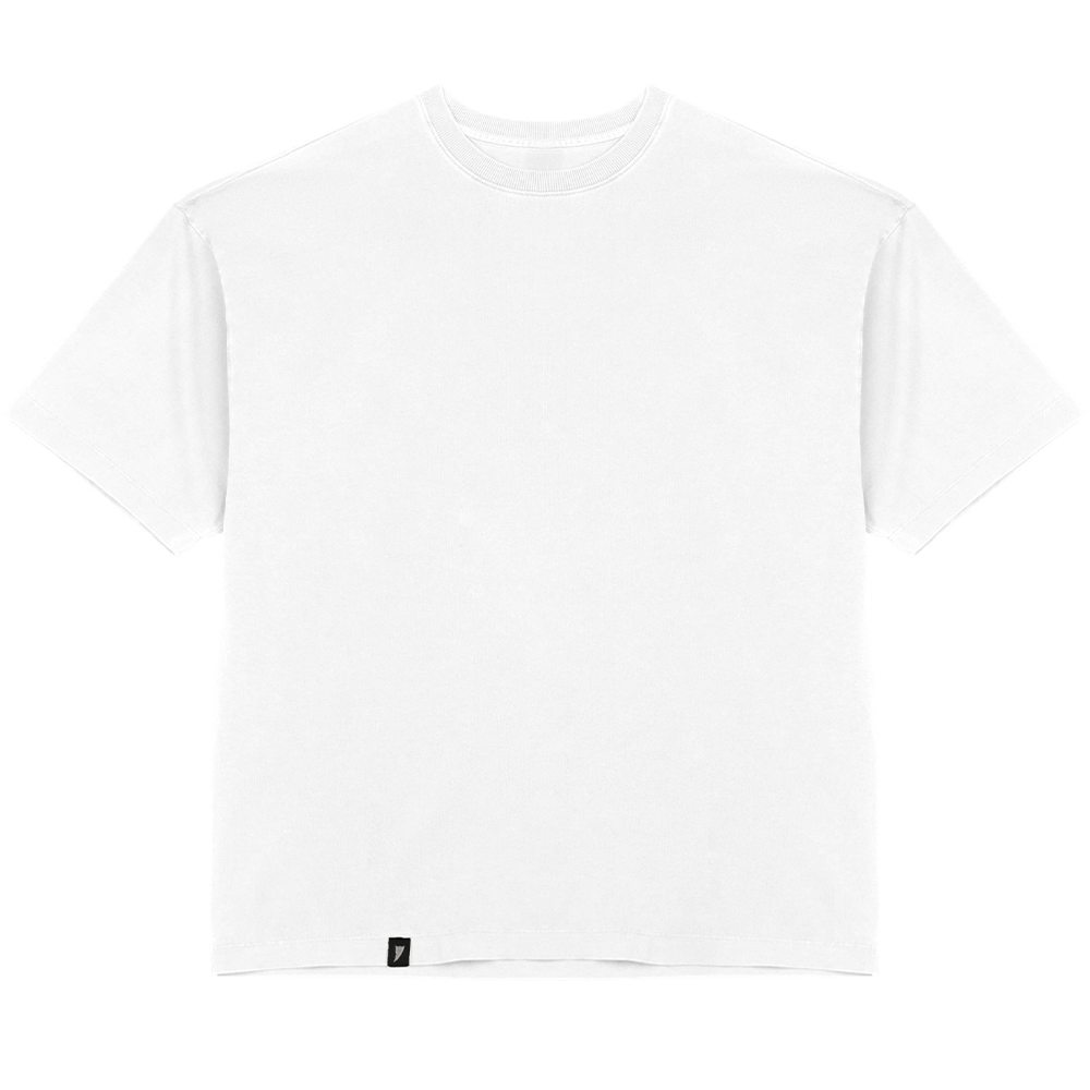 (New) Drop Shoulder Tee - White