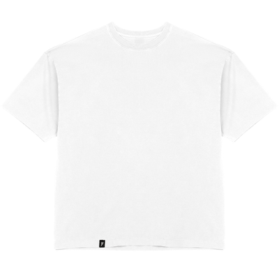 (New) Drop Shoulder Tee - White