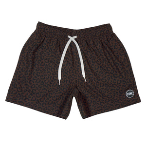 New) Leopard Shorts - Brown – Cove USA