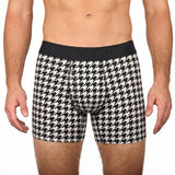(New) Organic Cotton Boxers - Houndstooth