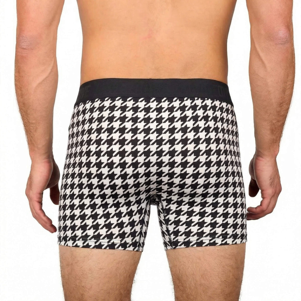 (New) Organic Cotton Boxers - Houndstooth