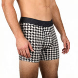 (New) Organic Cotton Boxers - Houndstooth