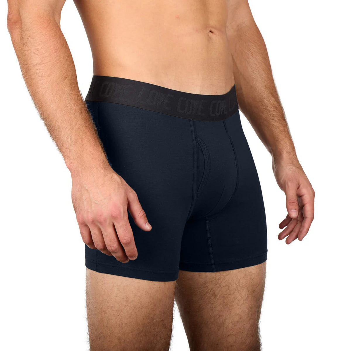 (New) Organic Cotton Boxers - Navy
