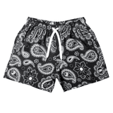 (New) Paisley Shorts - Black