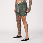 (New) Digi Camo Shorts - Green