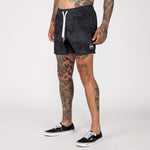 (New) Digi Camo Shorts - Black