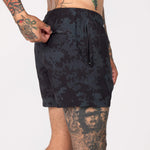 (New) Digi Camo Shorts - Black