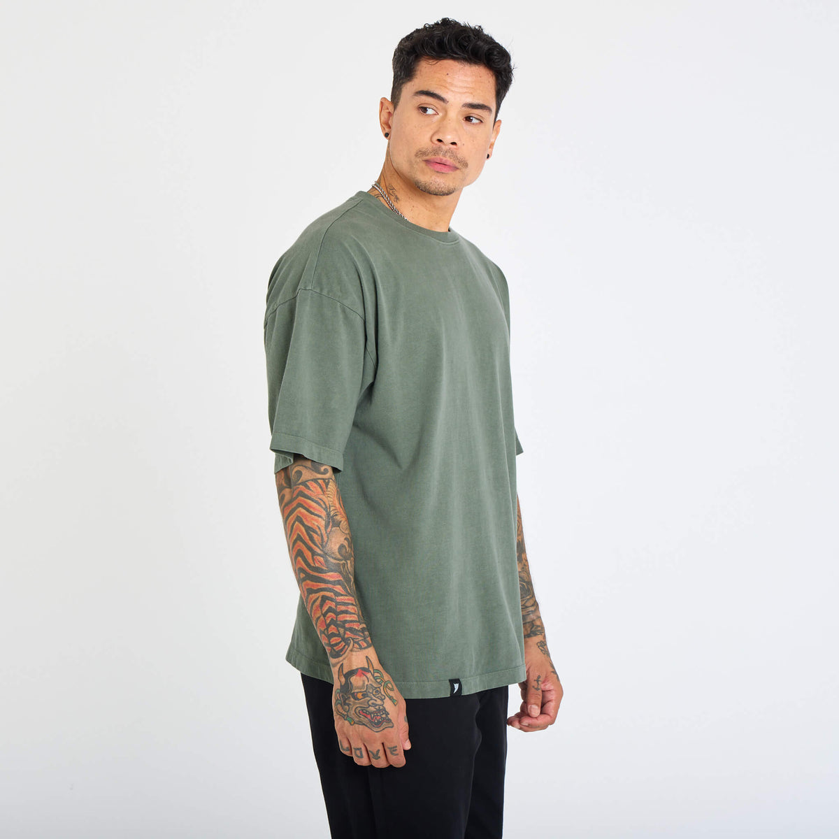 (New) Heavyweight Tee - Sage