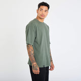 (New) Drop Shoulder Tee - Sage