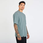 (New) Drop Shoulder Tee - Saltwater