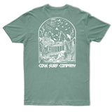 Atlantis Tee - Dusty Green