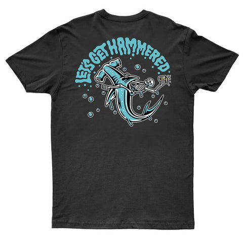 Let's Get Hammered Tee - Black