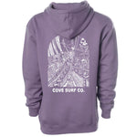 Jolly Roger Hoodie - Plum