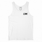 No Bad Vibes Tank Top - White