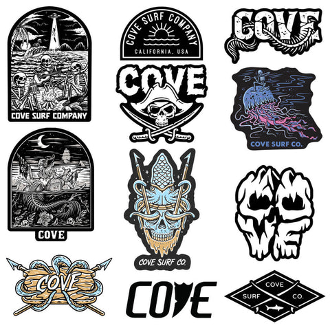 Pirate Pack (11 Stickers)
