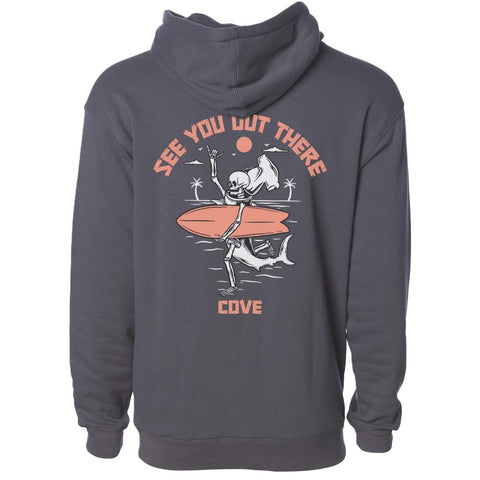 See You Out There Hoodie - Charcoal