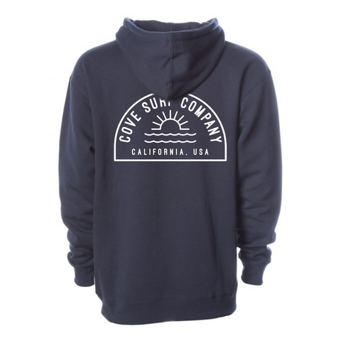 Sunset Hoodie - Slate Blue